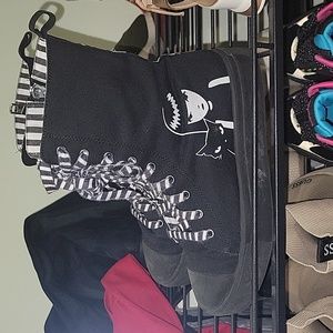 Dolls Kill x Emily The StrangeExistential Freeze Printed Sneakers